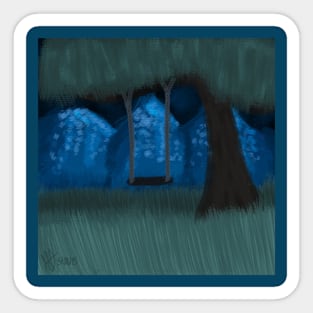 Night Scene Sticker